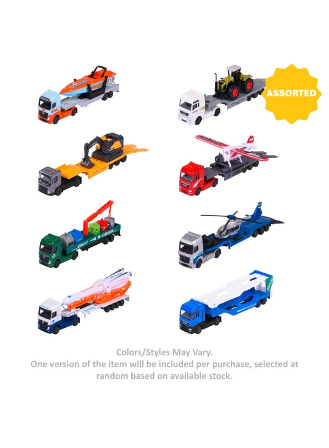 Majorette City Transporters Die-cast Truck (1:64, Assorted) - Image 2